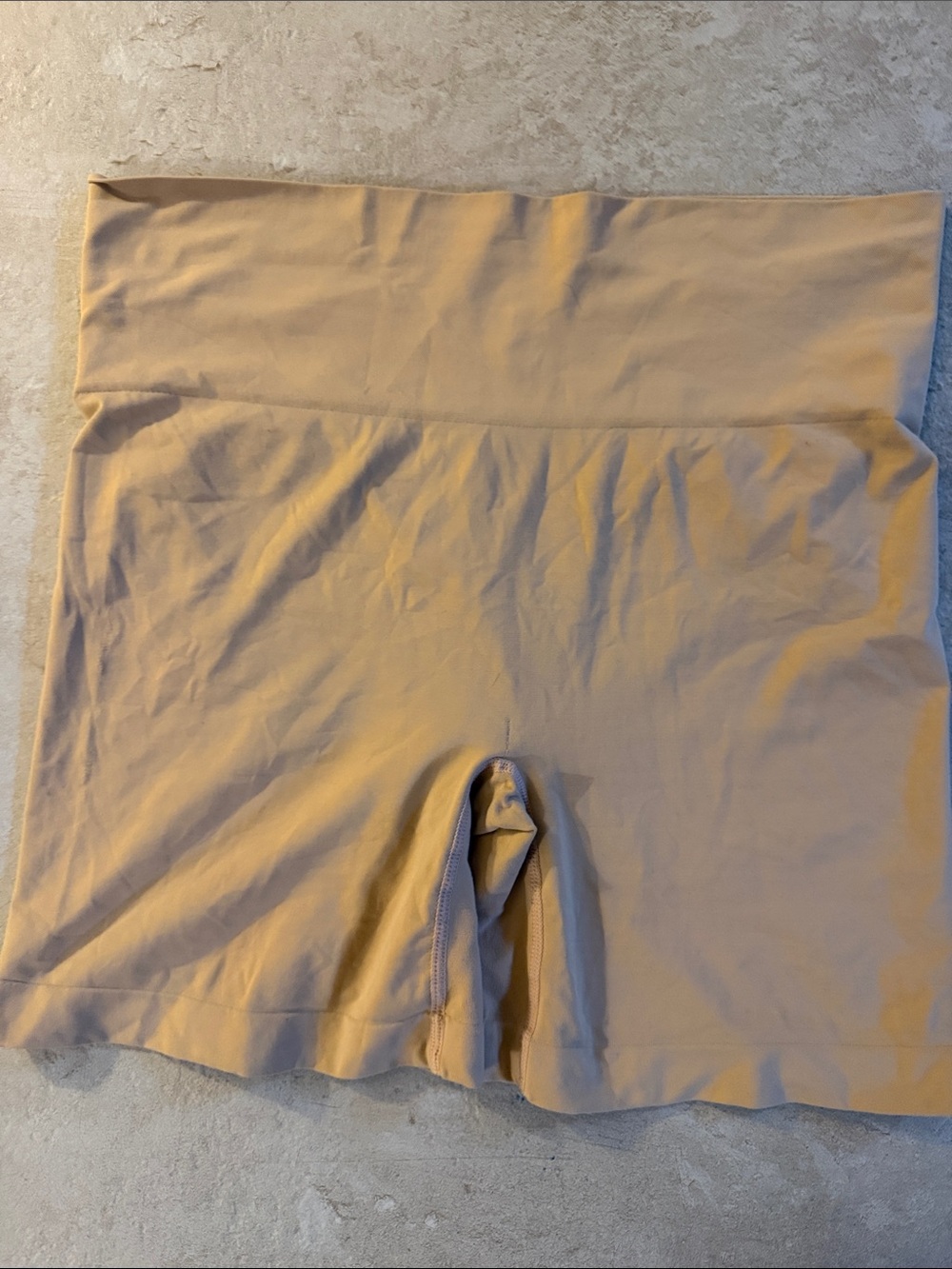 SKIMS Seamless High-Rise Bike Shorts - Nude